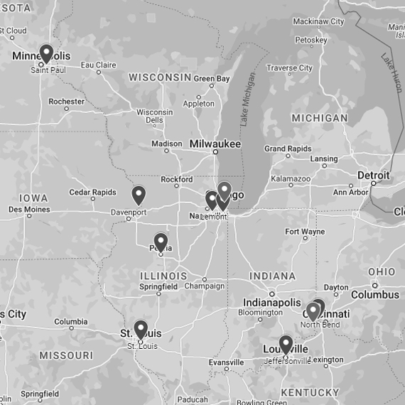 Bulk Salt and Packaged Salt Locations marked on map.